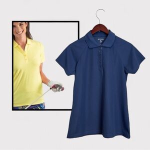 Antigua Whisper Xtra Lite Pacific Blue Polo Shirt